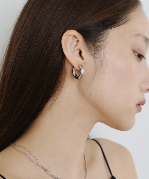 ★パールピアスK18　ネックレス　SILVER p003801.jpg