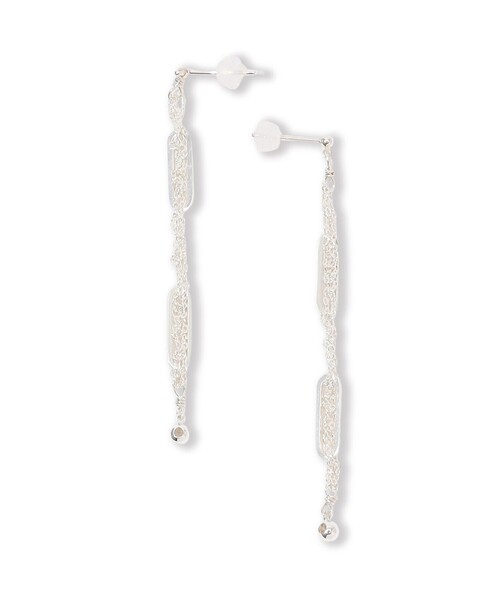 sumikaneko(スミカネコ)の「sumikaneko Chain ピアス(ピアス(両耳用)・レディース・シルバー・FREE)」の2枚目の写真