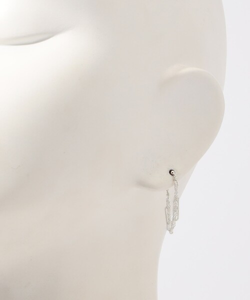 sumikaneko Chain ピアス（ピアス（両耳用））｜sumikaneko
