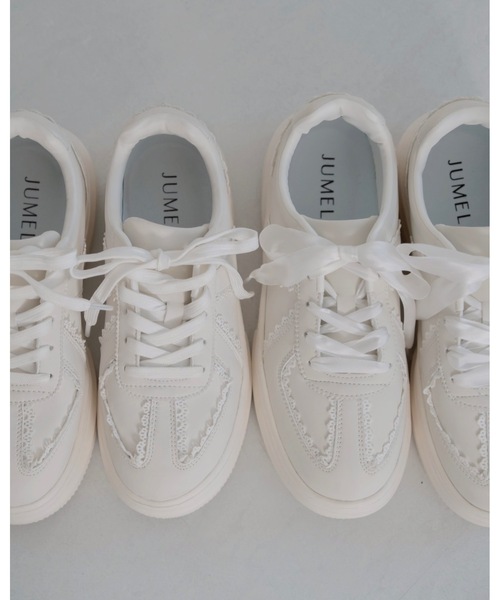 JUMELLE（ジュメロ）の「JMプラットフォームスニーカー（スニーカー・レディース・アイボリー・23.0cm/23.5cm/24.0cm/24.5cm）」の10枚目の写真