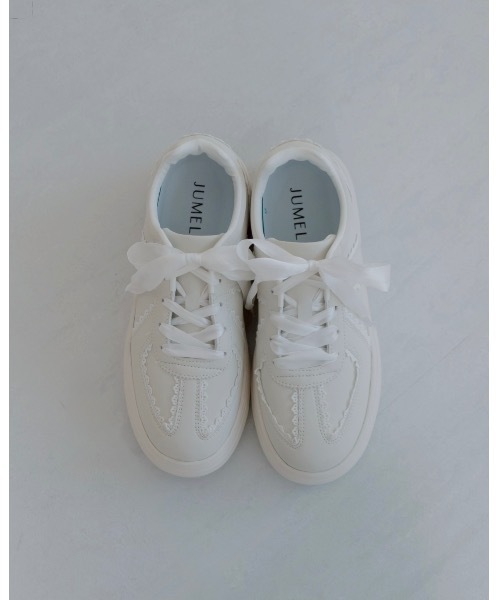JUMELLE（ジュメロ）の「JMプラットフォームスニーカー（スニーカー・レディース・アイボリー・23.0cm/23.5cm/24.0cm/24.5cm）」の9枚目の写真