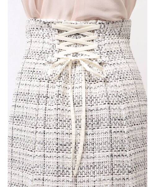 MERCURYDUO（マーキュリーデュオ）の「オリジナルツイード裾プリーツ