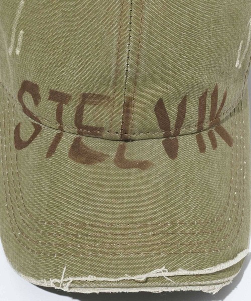 JEANASIS（ジーナシス）の「ペイントロゴCAP/593730（キャップ・レディース・カーキ/ブラック/レオパード・FREE）」の16枚目の写真