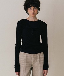 LAYERED L/S HENLY TEE/レイヤードロングスリーブヘンリーティー