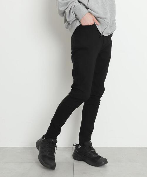 WEGO（ウィゴー）の「WEGO/【25年秋冬新作】裏起毛スキニーパンツ（その他パンツ・メンズ・ブラック・MEDIUM/LARGE/X-LARGE/SMALL）」の4枚目の写真