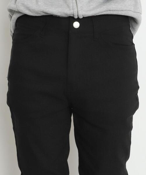WEGO（ウィゴー）の「WEGO/【25年秋冬新作】裏起毛スキニーパンツ（その他パンツ・メンズ・ブラック・MEDIUM/LARGE/X-LARGE/SMALL）」の11枚目の写真