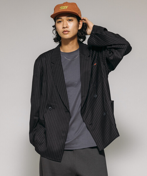 フリークスストア別注RED KAP セットアップ ブラック ストライプ フリークスストア別注RED KAP セットアップ ブラック ストライプ