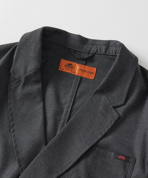 RED KAP（レッドキャップ）の「RED KAP/レッドキャップ 別注 SMU KP-10 SETUP TR DOUBLE JACKET/リラックスフィット/【セットアップ対応】（テーラードジャケット・メンズ・チャコールグレー/ブラック/その他13・MEDIUM/SMALL/LARGE）」の12枚目の写真