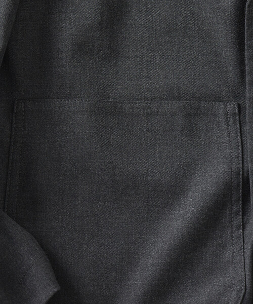 RED KAP（レッドキャップ）の「RED KAP/レッドキャップ 別注 SMU KP-10 SETUP TR DOUBLE JACKET/リラックスフィット/【セットアップ対応】（テーラードジャケット・メンズ・チャコールグレー/ブラック/その他13・MEDIUM/SMALL/LARGE）」の8枚目の写真