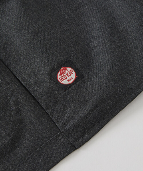 RED KAP（レッドキャップ）の「RED KAP/レッドキャップ 別注 SMU KP-10 SETUP TR DOUBLE JACKET/リラックスフィット/【セットアップ対応】（テーラードジャケット・メンズ・チャコールグレー/ブラック/その他13・MEDIUM/SMALL/LARGE）」の4枚目の写真