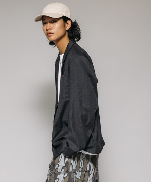 RED KAP（レッドキャップ）の「RED KAP/レッドキャップ 別注 SMU KP-10 SETUP TR DOUBLE JACKET/リラックスフィット/【セットアップ対応】（テーラードジャケット・メンズ・チャコールグレー/ブラック/その他13・MEDIUM/SMALL/LARGE）」の21枚目の写真