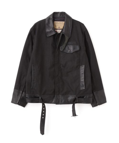 AVIREX（アヴィレックス）の「MILITARY FABRIC B-1 CUSTOMS / ミリタリー ファブリック B-1 カスタムズ / AVIREX / アヴィレックス（ブルゾン・メンズ・オリーブ/ブラック・MEDIUM/LARGE/X-LARGE）」の8枚目の写真