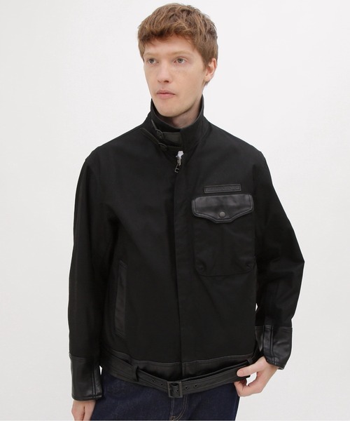 AVIREX（アヴィレックス）の「MILITARY FABRIC B-1 CUSTOMS / ミリタリー ファブリック B-1 カスタムズ / AVIREX / アヴィレックス（ブルゾン・メンズ・オリーブ/ブラック・MEDIUM/LARGE/X-LARGE）」の7枚目の写真