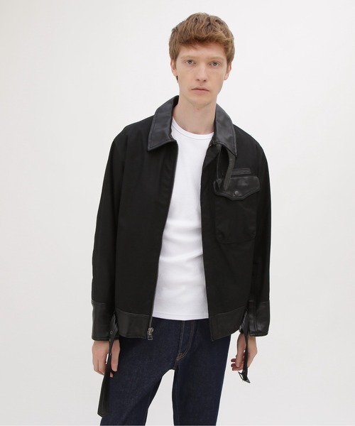 AVIREX（アヴィレックス）の「MILITARY FABRIC B-1 CUSTOMS / ミリタリー ファブリック B-1 カスタムズ / AVIREX / アヴィレックス（ブルゾン・メンズ・オリーブ/ブラック・MEDIUM/LARGE/X-LARGE）」の4枚目の写真