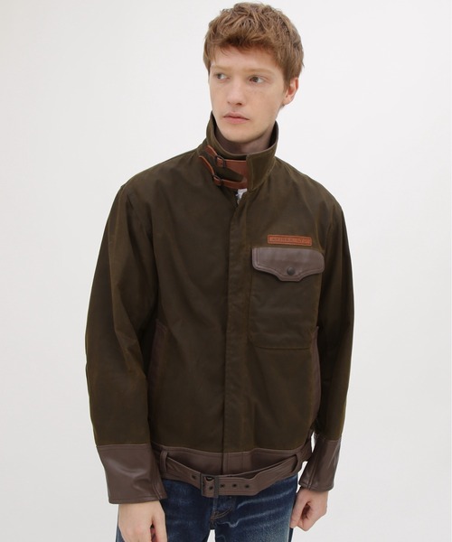 AVIREX（アヴィレックス）の「MILITARY FABRIC B-1 CUSTOMS / ミリタリー ファブリック B-1 カスタムズ / AVIREX / アヴィレックス（ブルゾン・メンズ・オリーブ/ブラック・MEDIUM/LARGE/X-LARGE）」の10枚目の写真