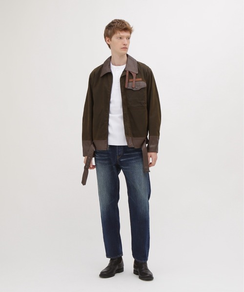 AVIREX（アヴィレックス）の「MILITARY FABRIC B-1 CUSTOMS / ミリタリー ファブリック B-1 カスタムズ / AVIREX / アヴィレックス（ブルゾン・メンズ・オリーブ/ブラック・MEDIUM/LARGE/X-LARGE）」の12枚目の写真