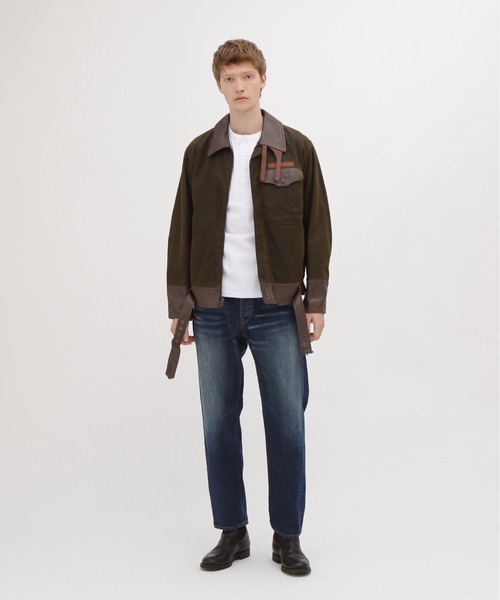 AVIREX（アヴィレックス）の「MILITARY FABRIC B-1 CUSTOMS / ミリタリー ファブリック B-1 カスタムズ / AVIREX / アヴィレックス（ブルゾン・メンズ・オリーブ/ブラック・MEDIUM/LARGE/X-LARGE）」の14枚目の写真