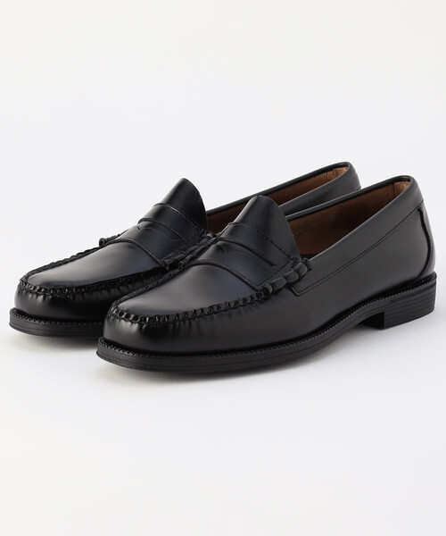 G.H.BASS(ジーエイチバス)の「G.H.BASS/ジーエイチバス EASY WEEJUN LARSON MOC PENNY【25.5-27.5cm】(ローファー・メンズ・ブラック・8/9/8.5)」の1枚目の写真