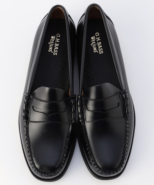 G.H.BASS(ジーエイチバス)の「G.H.BASS/ジーエイチバス EASY WEEJUN LARSON MOC PENNY【25.5-27.5cm】(ローファー・メンズ・ブラック・8/9/8.5)」の7枚目の写真