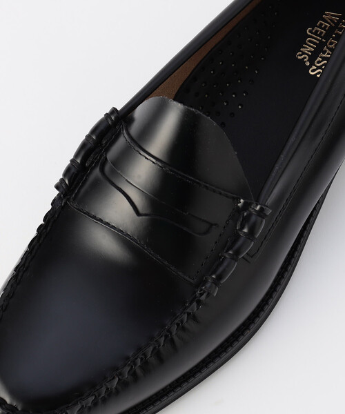 G.H.BASS(ジーエイチバス)の「G.H.BASS/ジーエイチバス EASY WEEJUN LARSON MOC PENNY【25.5-27.5cm】(ローファー・メンズ・ブラック・8/9/8.5)」の6枚目の写真