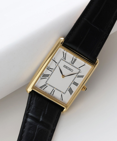 HIROB（ヒロブ）の「Web限定 SEIKO ESSENTIALS SWR052 unisex（アナログ腕時計・レディース・ゴールド・FREE）」の4枚目の写真