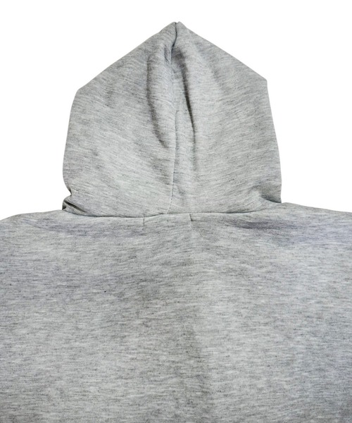 VIBGYOR（ヴィブジョー）の「ロゴプリントオーバーサイズパーカー/韓国 ストリート(CZ)（パーカー・レディース・ブラック/グレー・MEDIUM/LARGE）」の8枚目の写真