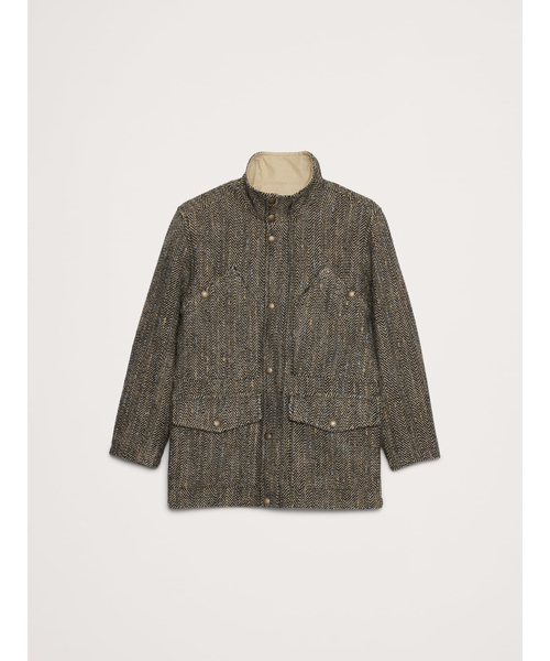 Banana Republic（バナナリパブリック）の「◆ヘリンボーン ツイード パーカ（その他アウター・メンズ・ブラウン・S/M/XL/L）」の7枚目の写真