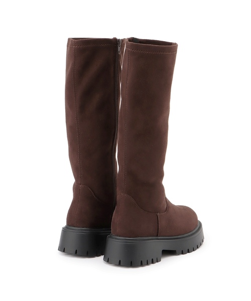 LOVETOXIC（ラブトキシック）の「インソールつきロングブーツ（ブーツ・キッズ・ブラウン/ブラック・24-24.5cm/23-23.5cm/22-22.5）」の10枚目の写真