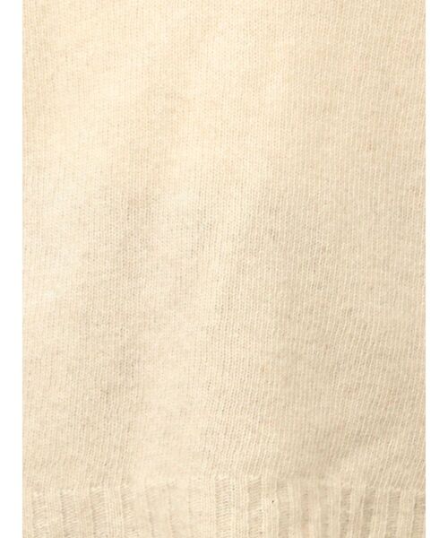 Ungrid（アングリッド）の「ラムウールVネックニット（ニット/セーター・レディース・ライトグレー/レッド/キャメル/アイボリー・FREE）」の8枚目の写真