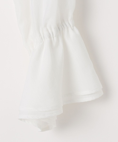 LEPSIM（レプシィム）の「フリルカラーブラウス　582431（シャツ/ブラウス・レディース・オフホワイト/ブラック・FREE）」の18枚目の写真