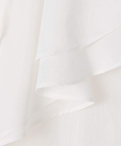 LEPSIM（レプシィム）の「フリルカラーブラウス　582431（シャツ/ブラウス・レディース・オフホワイト/ブラック・FREE）」の12枚目の写真