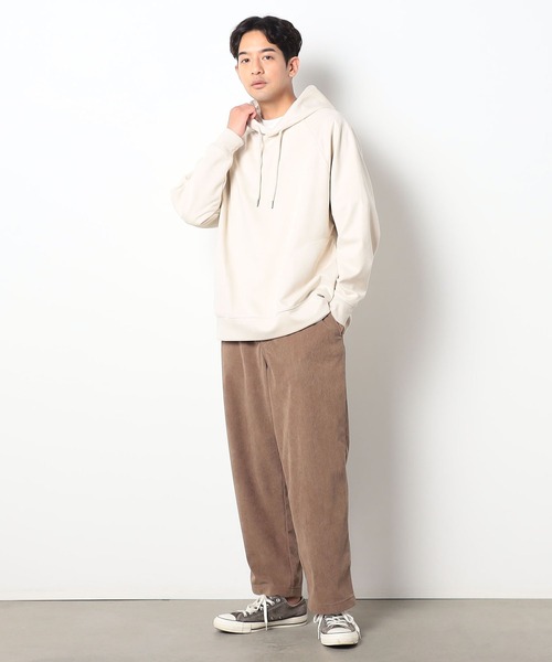 Grand PARK（グランドパーク）の「マイクロファイバーラグランパーカー（パーカー・メンズ・ライトグレー/スミクロ/ブルー/アイボリー・MEDIUM/LARGE）」の5枚目の写真