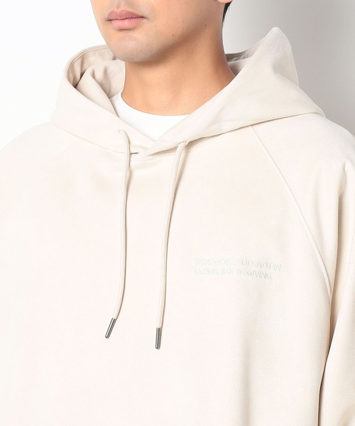 Grand PARK（グランドパーク）の「マイクロファイバーラグランパーカー（パーカー・メンズ・ライトグレー/スミクロ/ブルー/アイボリー・MEDIUM/LARGE）」の8枚目の写真