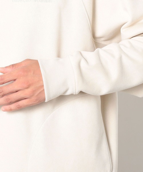 Grand PARK（グランドパーク）の「マイクロファイバーラグランパーカー（パーカー・メンズ・ライトグレー/スミクロ/ブルー/アイボリー・MEDIUM/LARGE）」の9枚目の写真