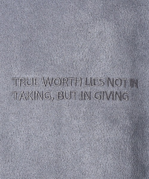 Grand PARK（グランドパーク）の「マイクロファイバーラグランパーカー（パーカー・メンズ・ライトグレー/スミクロ/ブルー/アイボリー・MEDIUM/LARGE）」の17枚目の写真