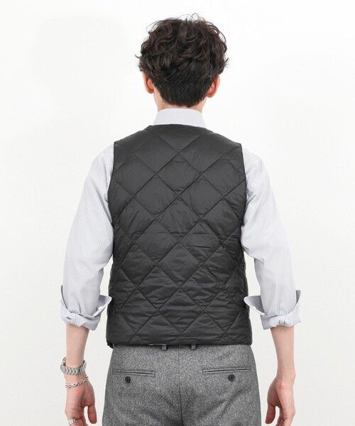 TAION(タイオン)の「《ビジカジ対応》【TAION/タイオン】SINGLE SNAP BUTTON DOWN GILET 25AW(ダウンベスト・メンズ・チャコールグレー/ブラック/ダークネイビー・XL/XXL/M/L)」の19枚目の写真
