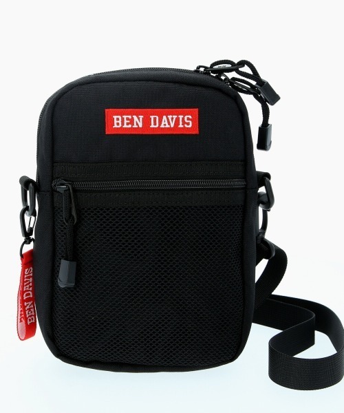 BEN DAVIS(ベンデイビス)の「BEN DAVIS ベンデイビス BDW-9235 縦型メッシュミニショルダー(ショルダーバッグ・レディース・ブラック×レッド/ブラック/ブラック系その他/ブラック×ブラック/ブラック×パープル・FREE)」の7枚目の写真