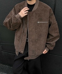 Ressaca（レサーカ）の「オーバーサイズジップポケットフェイクレザーブルゾン（ブルゾン）」