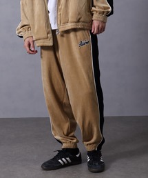 【FUBU/フブ】 Velor Track Pants / ベロア トラック パンツ