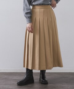 セール】ダブルサテン タックギャザーフレアスカート（スカート