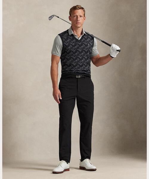 POLO GOLF（ポロ ゴルフ）の「ゴルフモチーフ パフォーマンス セーター ベスト（ベスト・メンズ・グレー系・L/M/S）」の6枚目の写真