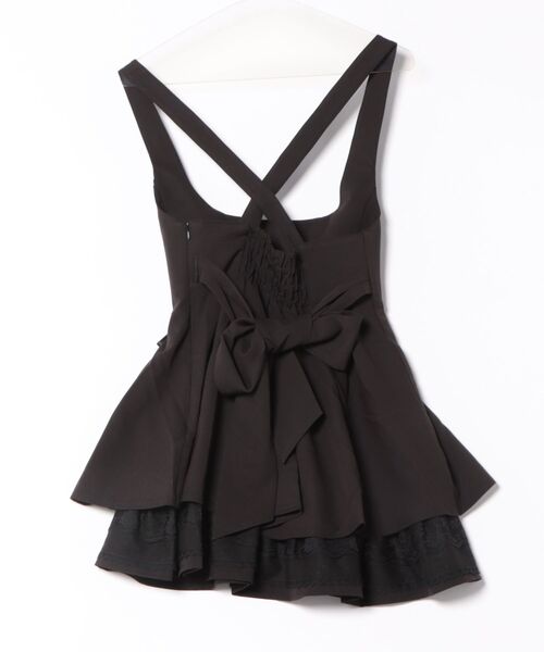 Secret Honey(シークレットハニー)の「サイドレースアップジャンドレ(スカート・レディース・ブラック/ワインレッド・MEDIUM)」の13枚目の写真