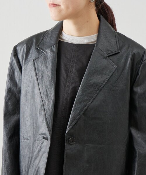 BEARDSLEY（ビアズリー）の「《LEVAR》レザージャケット（テーラードジャケット・レディース・ブラック・FREE）」の18枚目の写真