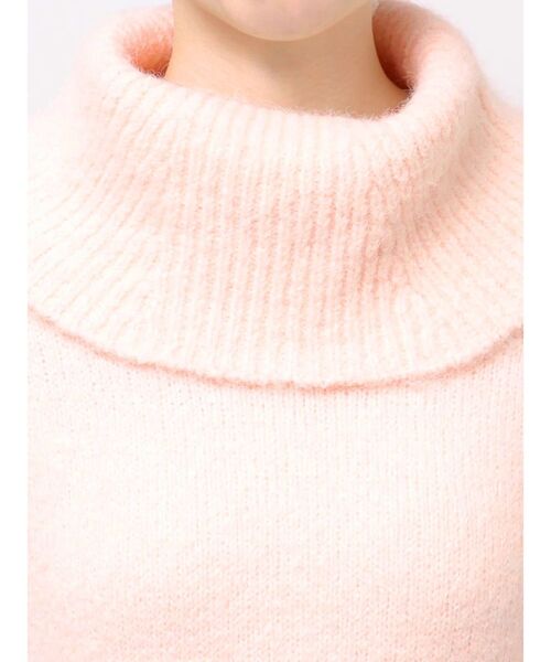 MERCURYDUO（マーキュリーデュオ）の「【WEB限定カラーあり】オフタートルペプラムニット（ニット/セーター・レディース・グレー/オフホワイト/イエロー/ベビーピンク・FREE）」の11枚目の写真