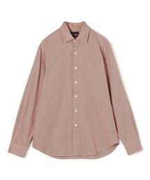 コットンカシミヤフランネル ロングスリーブシャツ