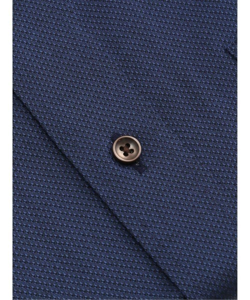 m.f.editorial(エムエフエディトリアル)の「ストレッチ イージーアイロン 綿混 NEWスタンダードフィット ワイドカラー 長袖 ビジネス ドレス ワイシャツ メンズ(ビジネスシャツ・メンズ・ブルー・首回り43cm-裄丈86cm/首回り45cm-裄丈86cm/首回り39cm-裄丈80cm/首回り39cm-裄丈84cm/首回り41cm-裄丈82cm/首回り41cm-裄丈86cm/首回り43cm-裄丈82cm)」の4枚目の写真