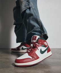 JORDAN BRAND(�W���[�_���u�����h)�̃G�A �W���[�_�� 1 MID �����Y�V���[�Y / Air Jordan 1 Mid Men's Shoes DQ8426-105 Sail(�X�j�[�J�[)