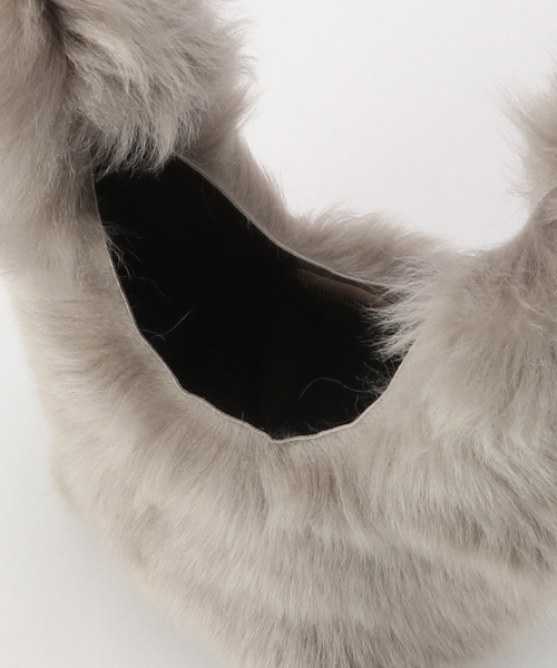 Karl Donoghue(カール ドナヒュー)の「【KARL DONOGHUE/カールドノヒュー】TOSCANA LAMBSKIN POUCH HANDBAG(ハンドバッグ・レディース・グレー系その他・FREE)」の10枚目の写真