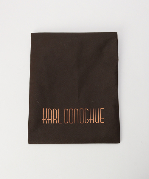Karl Donoghue(カール ドナヒュー)の「【KARL DONOGHUE/カールドノヒュー】TOSCANA LAMBSKIN POUCH HANDBAG(ハンドバッグ・レディース・グレー系その他・FREE)」の13枚目の写真