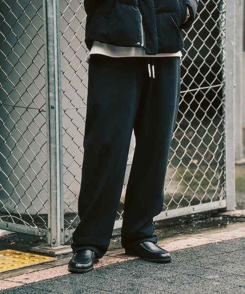 417 EDIFICE（フォーワンセブンエディフィス）の「LE JAPON AOAP 417別注パンツ "セットアップ着用可能"（スウェットパンツ・メンズ・ベージュ/グレー/ブラック・LARGE/MEDIUM）」の10枚目の写真